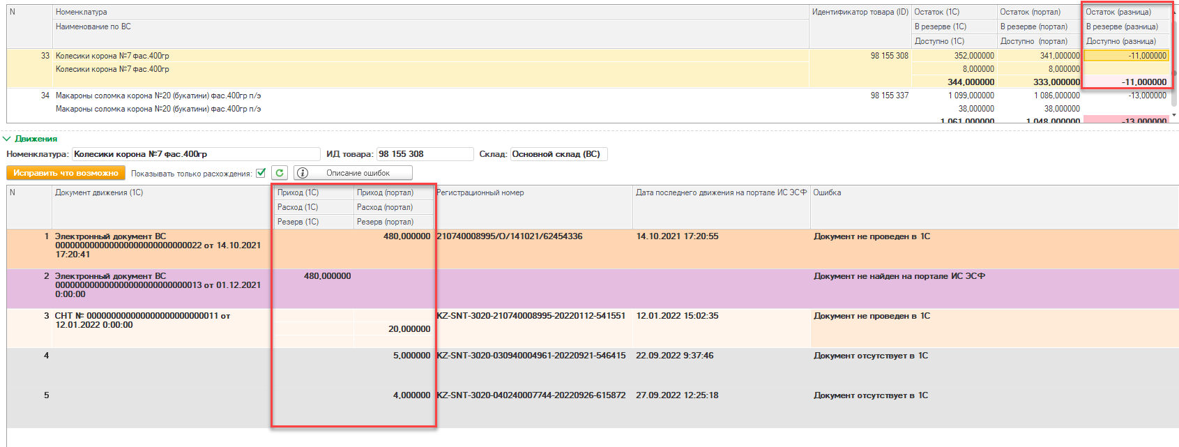 Получение движений Получение движений