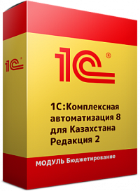 1С:Предприятие 8. Конфигурация "Модуль "Бюджетирование" для 1С:КА 8 для Казахстана