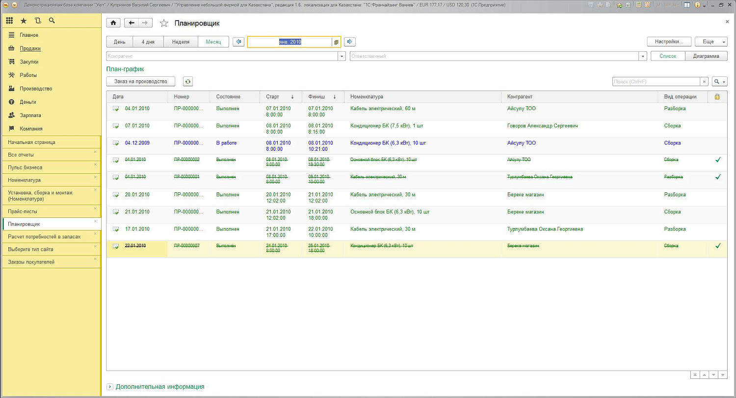 1С:Предприятие 8. Управление нашей фирмой для Казахстана. Электронная поставка